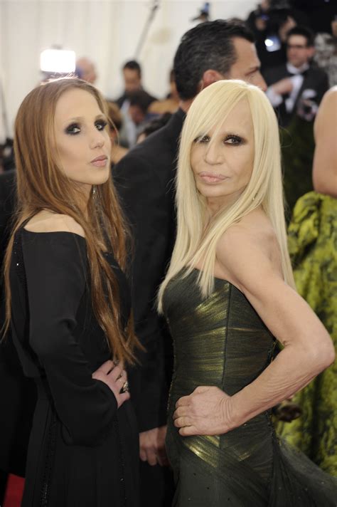 versace daughter|donatella versace children.